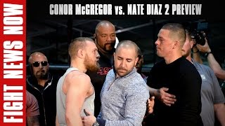 McGregor vs Diaz 2 amp Maia vs Condit Preview Money Fights and More on Fight News Now [upl. by Phalan]