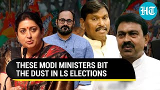 Modi Ministers Who Lost Polls Amit Shahs Deputy Smriti Rajeev Chandrasekhar Arjun Munda amp More [upl. by Am855]