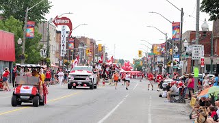 Canada Day Parade 2023 • Windsor Ontario [upl. by Childers]