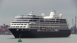 AZAMARA CRUISES AZAMARA QUEST DEPARTING SOUTHAMPTON 120722 [upl. by Cathrin]