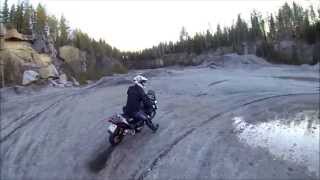 Yamaha XTZ 750 Super Tenere Enduro Test GoPro HERO 3 [upl. by Linea757]