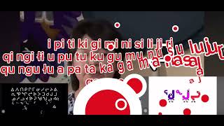 inuktitut syllabic alphabet song [upl. by Mandel]