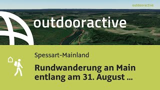 FlyoverVideo Rundwanderung an Main entlang am 31 August 2024 [upl. by Eselahs]