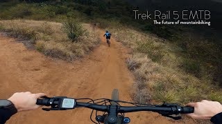 Trek Rail 5 review  Giba Gorge MTB Park [upl. by Netsrejk]