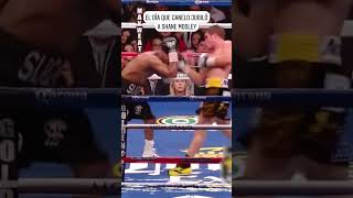 El día que Canelo jubiló a Shane Mosley boxeomundial canelo [upl. by Nroht]