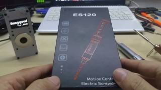 Review of the ES120 Motion Control Screwdriver from Banggood more links below [upl. by Cathrin735]