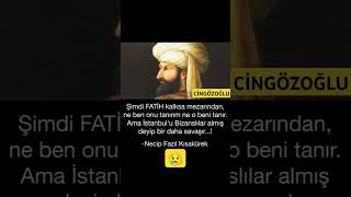 Fatih Sultan Mehmet Hanın İstanbul fetih keşfet kurulusosman türk osmanlı fatihsultanmehmethan [upl. by Isied]