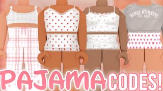 aesthetic roblox pajamas WITH CODES  LINKS [upl. by Anerat]