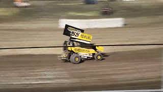 Jett 55 96 2024 Plaza Park Raceway Outlaw Wing A Main [upl. by Cchaddie]