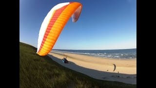 Dune paragliding Holland [upl. by Atrim]