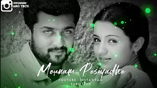 💚Mounam Pesiyadhe💚 quotYuvanquot Melting Bgm 💚 • Whats app Status [upl. by Marozas896]