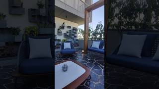 Indian House Tour  Penthouse Outdoor Shorts  Small House Lawn design [upl. by Marita347]