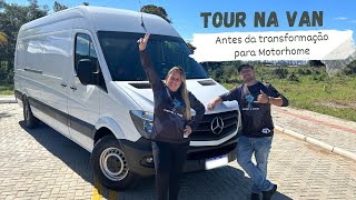 ❣️TOUR NA VAN antes da transformação para Motorhome [upl. by Omura]