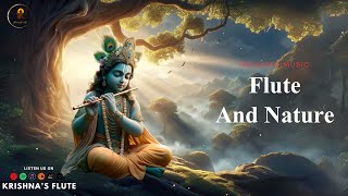 Krishnas Flute Music  Morning Deep Relaxing Music Stress Relief Study Calming Music 2465 [upl. by Hege490]