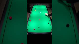 neat blue but probably a foul😊😄 homemade snooker pool billiards [upl. by Lody]