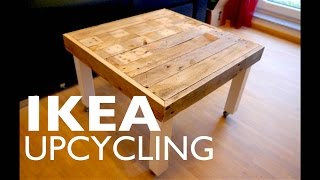 IKEA LACK DIY  Upcycling zum stylischen Couchtisch  MrHandwerk [upl. by Iidnarb]