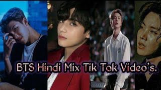 BTS hindi mix tik tok videoreel 🔥🔥😍😍 [upl. by Oderf387]