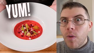 Making the PERFECT Gazpacho Recipe Like a Pro Chef [upl. by Eicyak]