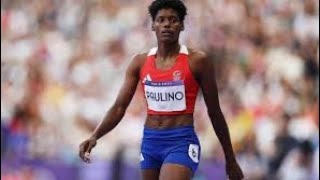 Marileidy Paulino wins 400m Womens final Olympics Paris 2024 for Dominican Republic Gold 🏅🏅 [upl. by Aire]