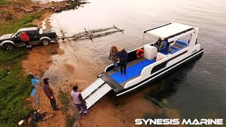 Synesis Ascene ATV Carrier Pontoon Boat [upl. by Veradi]