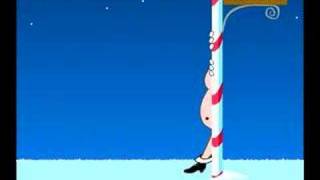 Pole Dancer  Merry Christmas ecard [upl. by Alexandro]