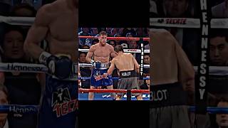 Triple G GGG Shocks Canelo Alvarez 🥊🥶😱 boxing caneloalvarez [upl. by Gorrian291]