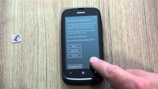 Nokia Lumia 610 hard reset [upl. by Inalaeham]