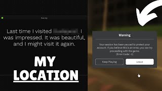 This Roblox game DOXXED me Start Survey 2 [upl. by Dnalra]