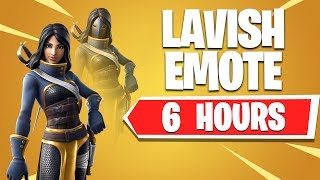 NEW FORTNITE LAVISH EMOTE 1 HOUR  FORTNITE LAVISH DANCE 1 HOUR 2019 [upl. by Derina]