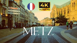 METZ 4K France Cycling through city streets [upl. by Ettenuj160]