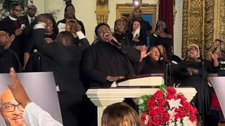 Melvin Crispell lll amp The New Life Center Mass Choir sings “Perfect Peace” [upl. by Adnalor]