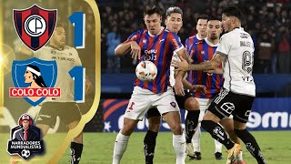 COPA LIBERTADORES 🥅 Cerro Porteño 1  1 Colo Colo  NARRADORES MUNDIALISTAS ⚽ [upl. by Eicnahc364]