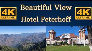 Shimla Beautiful Mountains view  Peterhoff Shimla  Amazing view [upl. by Ahsikel]