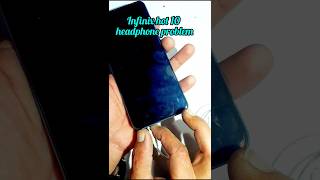 Infinix hot 10 headphone problem tech mobileexperiment mobile [upl. by Kinchen]