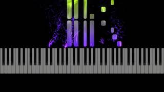 Coldplay quotColoraturaquot Piano Sheet Music Synthesia Preview  D Major [upl. by Beaumont958]