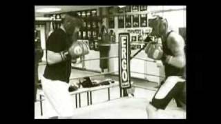 Carl Dilks sparring Tony Quigley [upl. by Aeel]