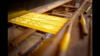 A Golden SpiderSilk Textile at the Art Institute of Chicago [upl. by Leroj262]