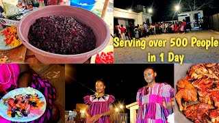 Cooking for over 500 Guests Our First Village Wedding Feast – You Won’t Believe What Happened [upl. by Valerle]