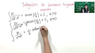 Integrales Trigonométricas Inversas [upl. by Ellehcar]