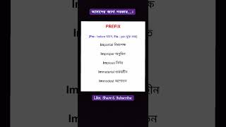 C 2 Prefix prefix vocabulary englishgrammar words reels [upl. by Omiseno]