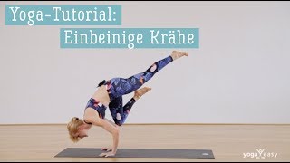 YogaAnleitung Einbeinige Krähe  Eka Pada Kakasana  YogaÜbung  Asana [upl. by Oam]