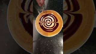 how to make caffe mocha design☕ [upl. by Massab]