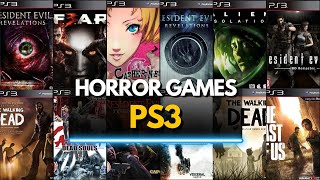 TOP 40 BEST HORROR GAMES ON PS3 YOU NEED TO PLAY [upl. by Anor782]