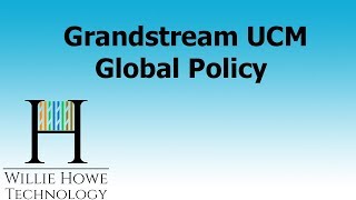 Grandstream UCM ZeroConfig Global Policy [upl. by Shepperd]