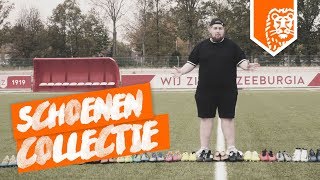 DE VOETBALSCHOENEN COLLECTIE VAN VVBASVV  MEER DAN 60 PAAR SCHOENEN [upl. by Ojeibbob]