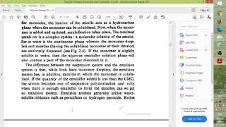 emulsion polymerization [upl. by Hoisch]