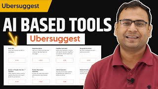 How to Generate AI Based Content in UberSuggest  UberSuggest Course 10 [upl. by Odlonra]