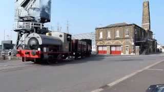 Chatham dockyard steam trains [upl. by Nerro597]