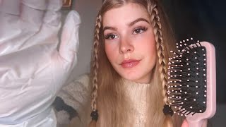 ASMR  scalp exam and massage [upl. by Ytok]