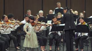 Mendelssohn  Violin Concerto in E minor Op 64 Played by Chloe Chua Age 12 [upl. by Dalpe132]